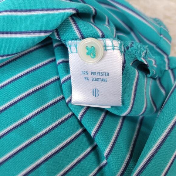 Holderness & Bourne Pebble Beach Golf Polo Shirt Striped XL - Picture 4 of 5